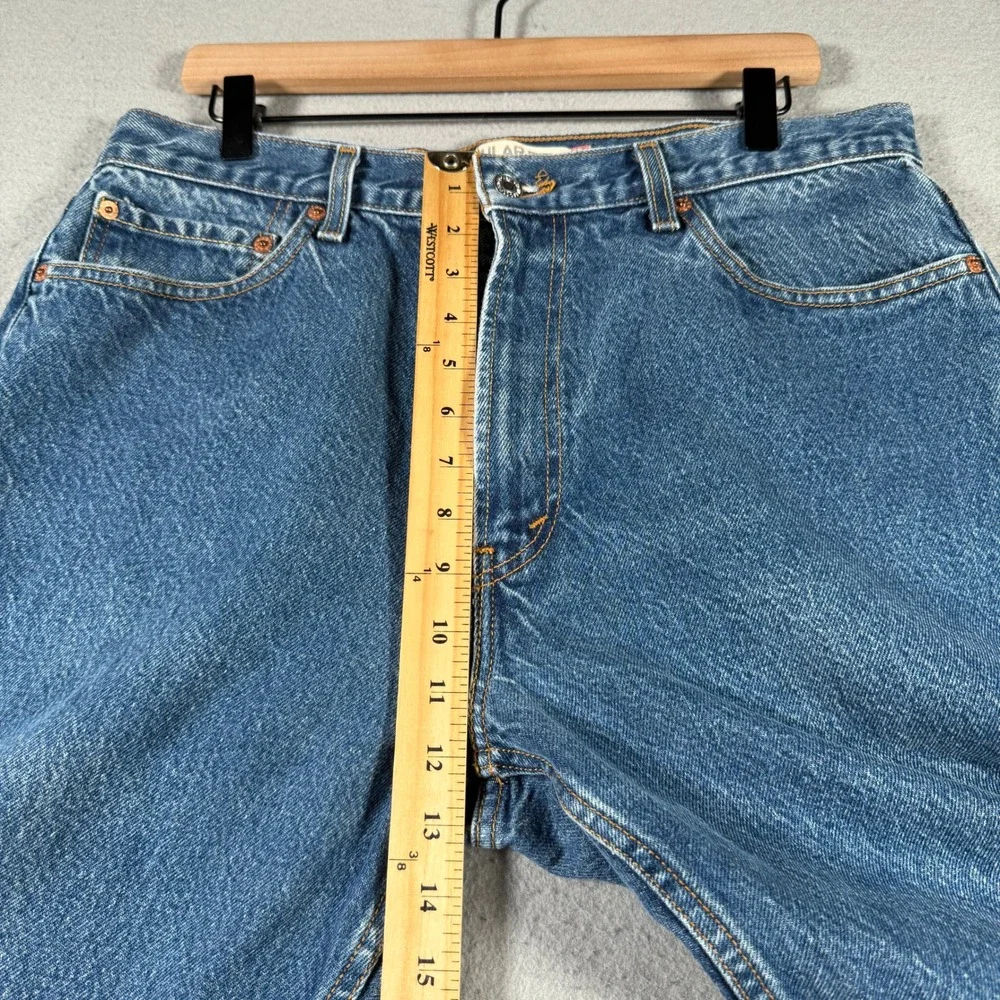 Vintage Levis 505 Regular Fit Mens Blue Straight Leg Denim Jeans‎ W36 L34 Y2K
